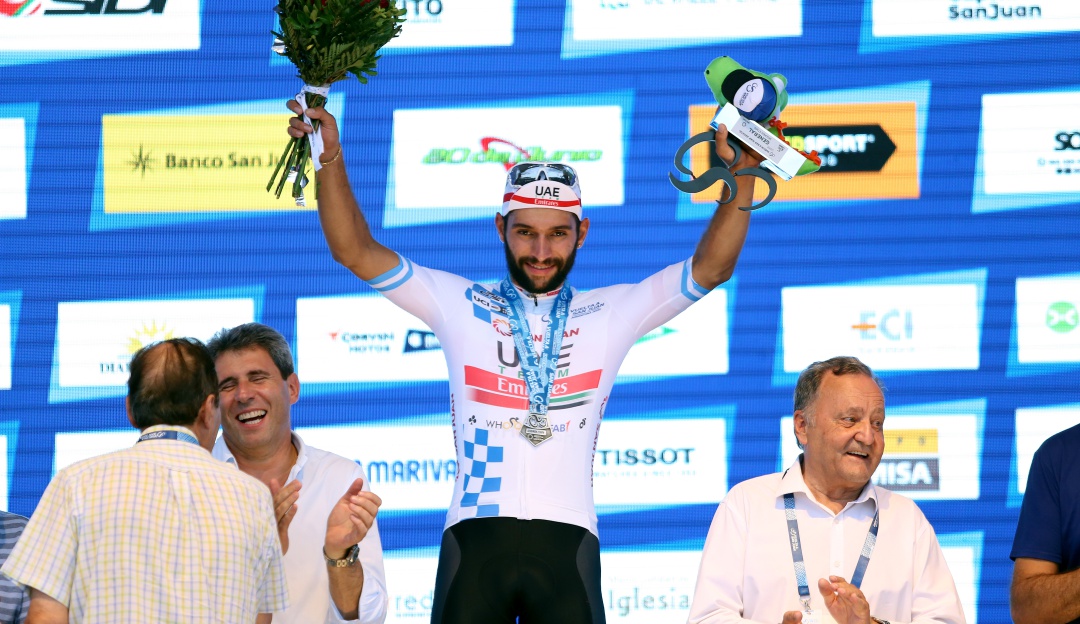 Fernando Gaviria victoria cuarta etapa Vuelta a San Juan: Fernando Gaviria se quedó con la victoria en la cuarta etapa de San Juan