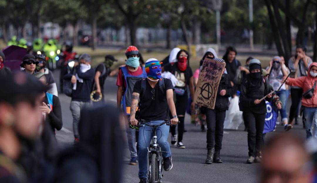 Capuchos en Bogotá: Se presentan enfrentamientos en universidades de Bogotá
