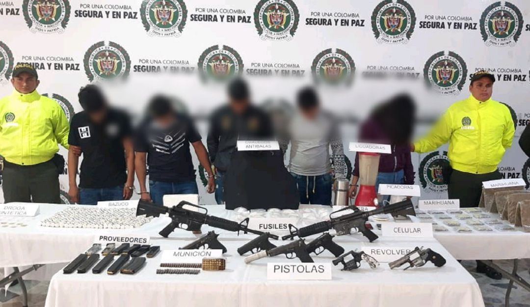 Capturan banda delincuencial: Cae banda delincuencial “Los de occidente” en Ibagué