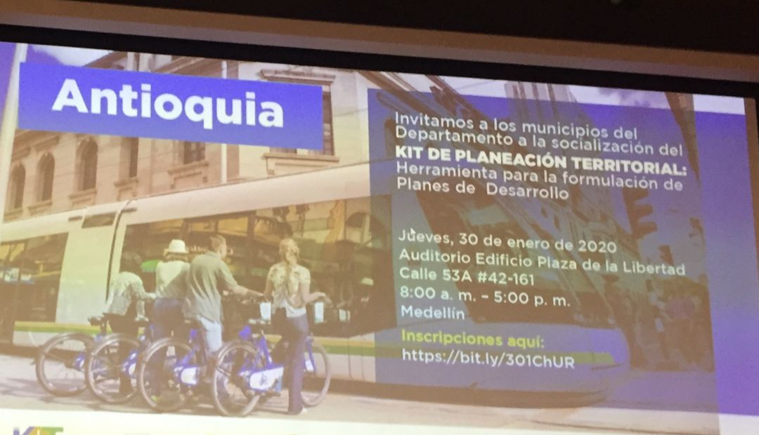 Presentan plataforma para planes de Desarrollo territoriales