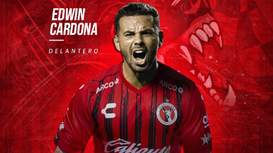 Termina la novela: Edwin Cardona es nuevo jugador de 'Los Xolos' de Tijuana