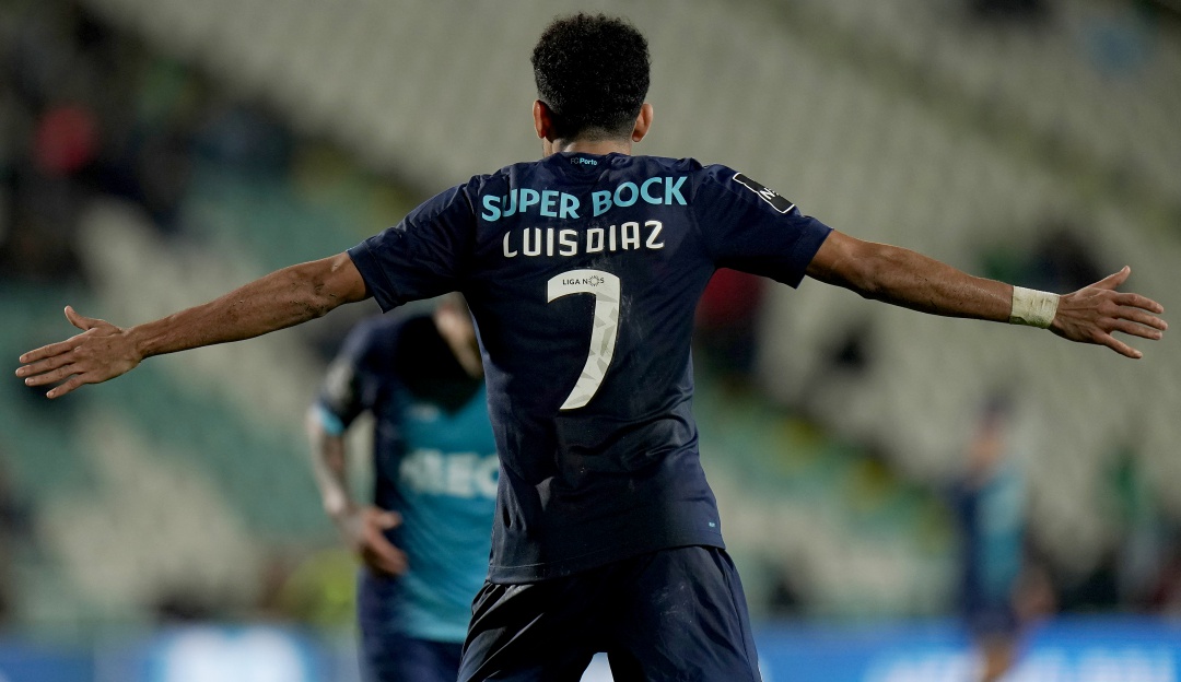 Luis Díaz gol Porto Setúbal: Luis Díaz anotó en la goleada del Porto al Setúbal