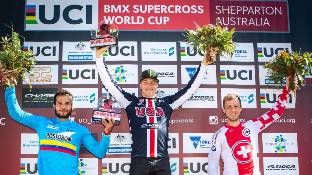 Carlos Ramírez, plata en la Copa Mundo de BMX