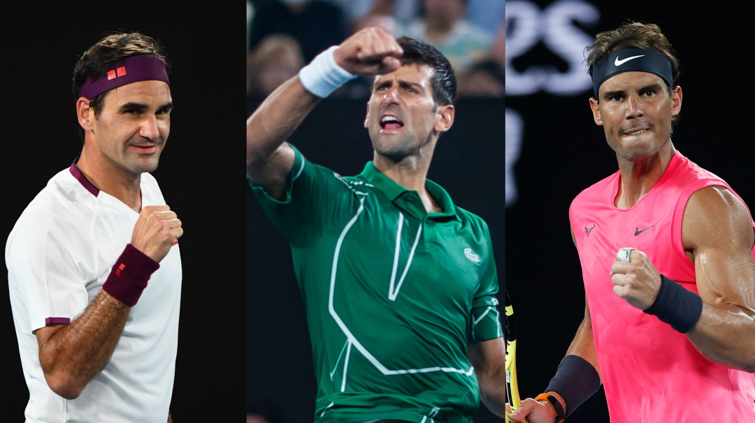 Continúa la hegemonía del 'Big Three': ya son 13 Grand Slams consecutivos
