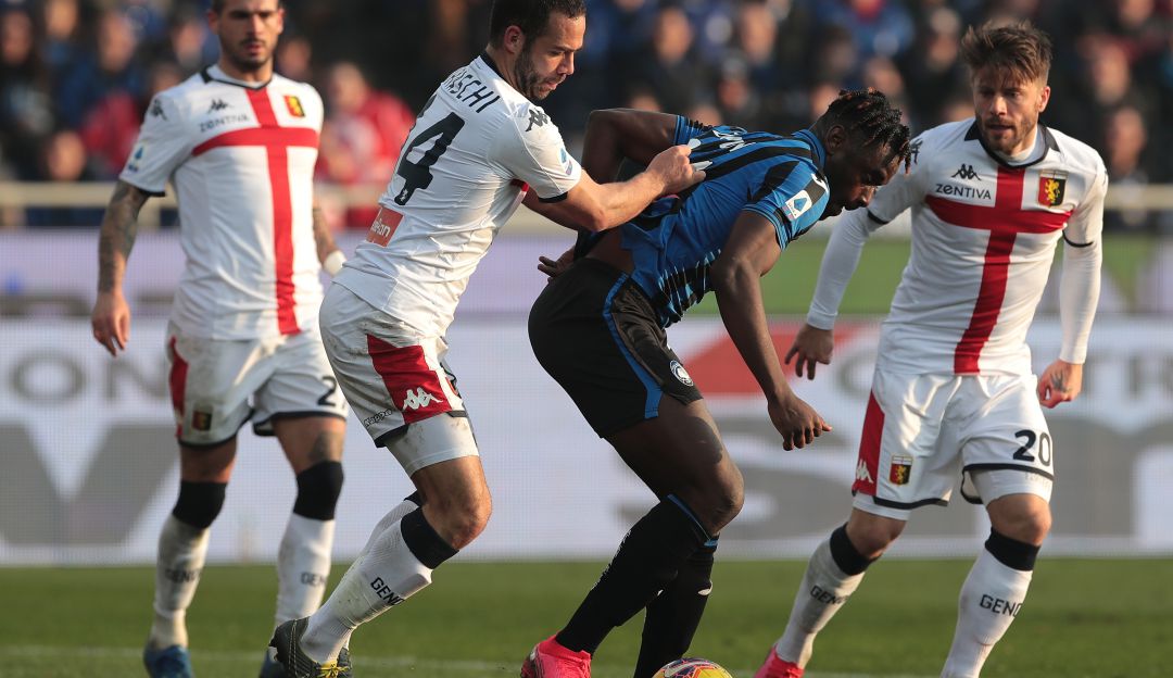 Atalanta Vs. Genoa Serie A: Duván Zapata, dos asistencias en el empate del Atalanta ante Genoa