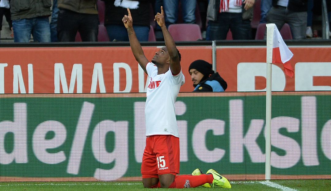 Córdoba durante su anotación ante Friburgo