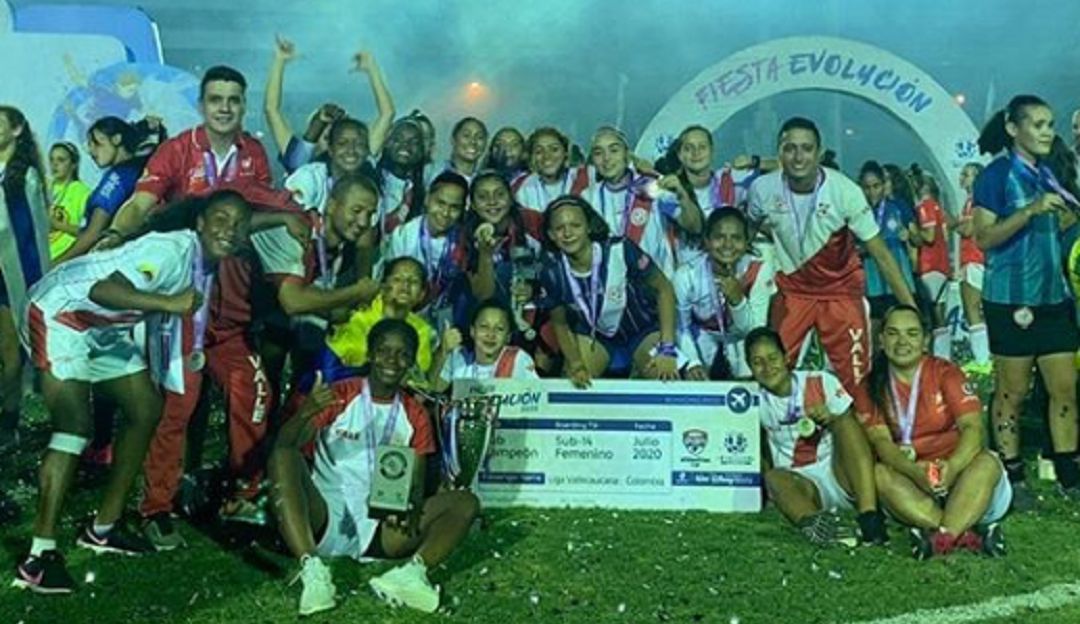 Fútbol: Selección Valle Infantil femenina de fútbol subcampeón del Torneo Evolución