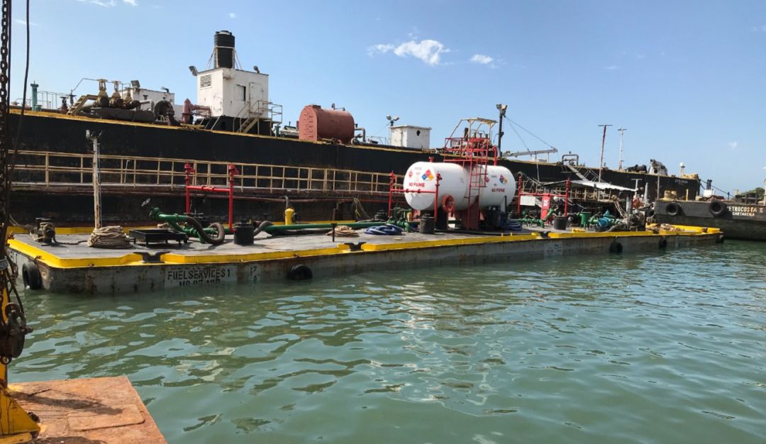 Suspensión operación barcaza riesgo seguridad marítima Cartagena: Suspenden operación de barcaza por riesgo a seguridad marítima en Cartagena