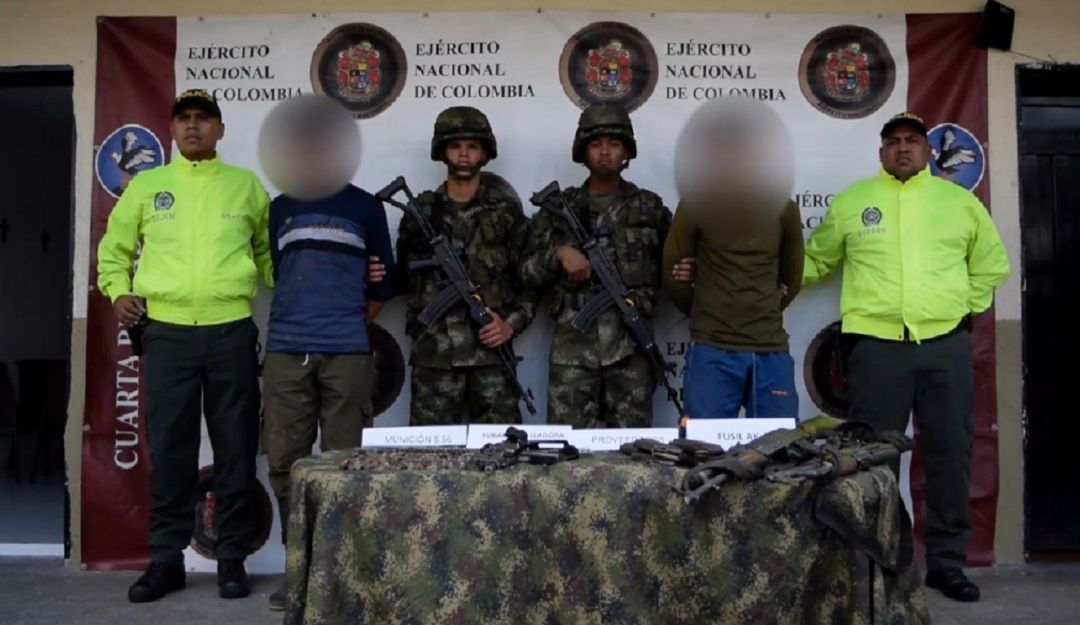 capturado alias Toro, explosivista disidencias frente 18: En combates con el ejército fueron capturados tres disidentes en Ituango