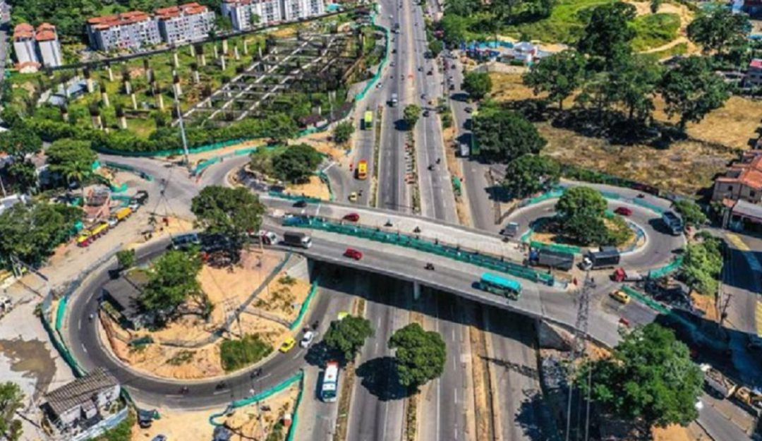 BUCARAMANGA OBRAS RETRASOS INTERCAMBIADORES FATIMA PQP FLORIDABLANCA: Por trámite no finalizan intercambiadores