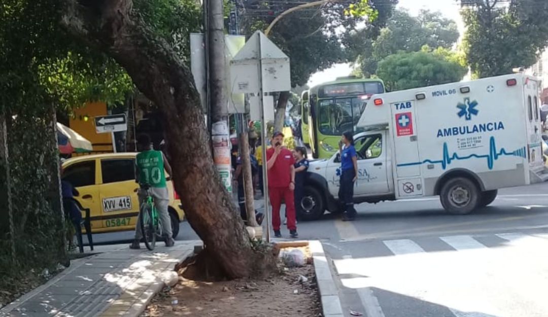BUCARAMANGA PROVENZA ACCIDENTES AMBULANCIAS: Reportan otro accidente generado por ambulancias
