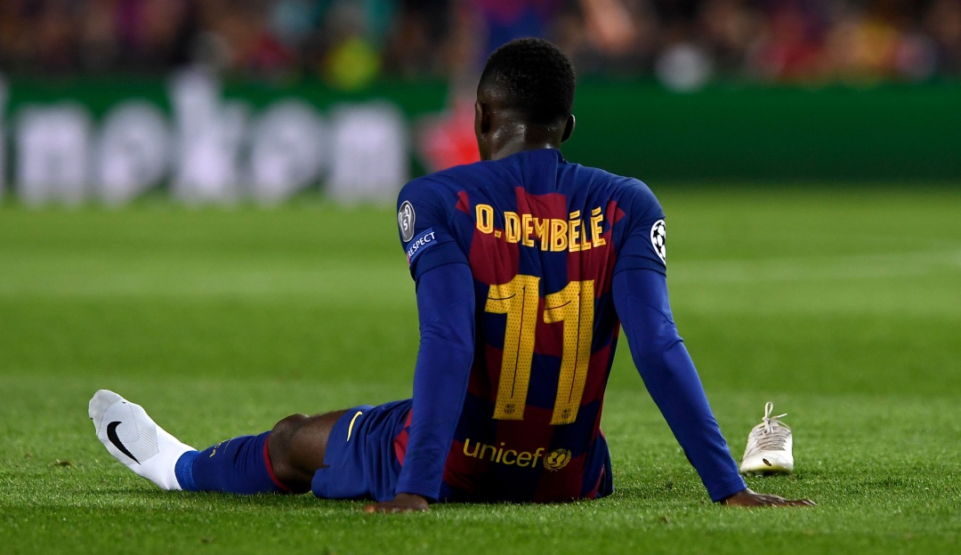 Sigue la pesadilla: Ousmane Dembélé volvió a lesionarse de gravedad