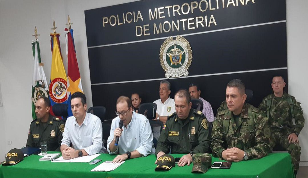 bandas criminales, pie de fuerza, Montería, Córdoba, Alerta Temprana: Autoridades aumentarán el pie de fuerza en cuatro municipios de Córdoba
