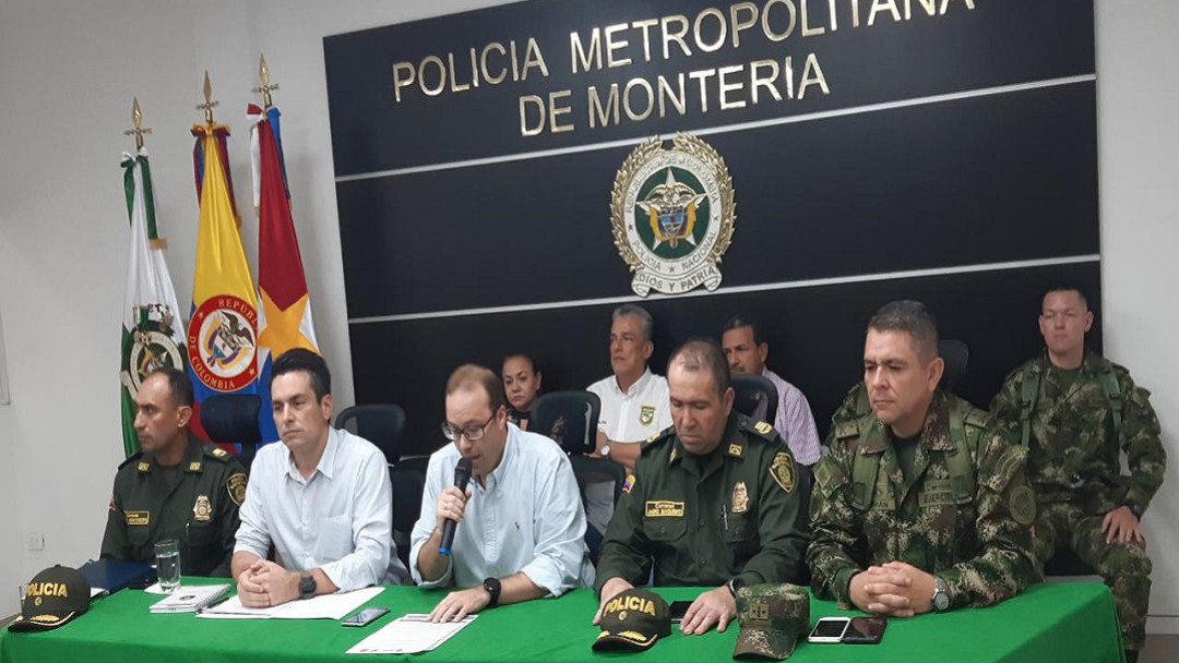 Autoridades aumentarán el pie de fuerza en cuatro municipios de Córdoba