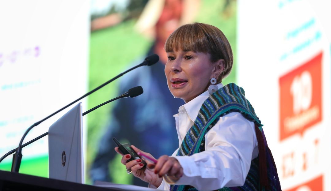 Alicia Arango, ex Ministra de Trabajo.