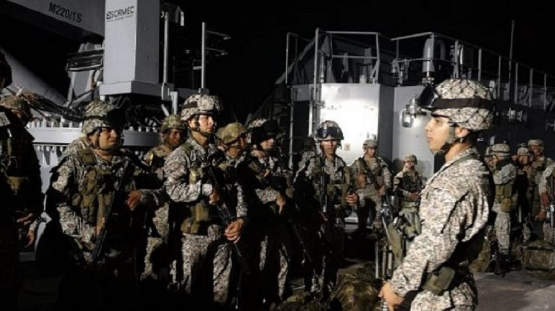 En Cartagena, Armadas de Colombia y E.E.U.U realizan ejercicios militares