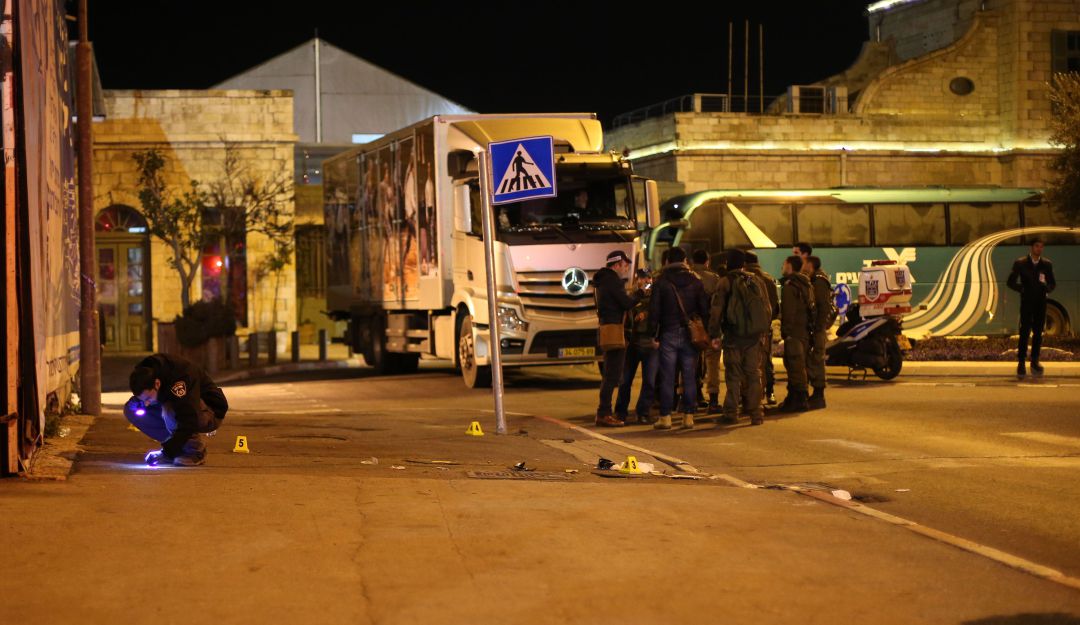 Atropellamiento en Jerusalén deja 14 heridos