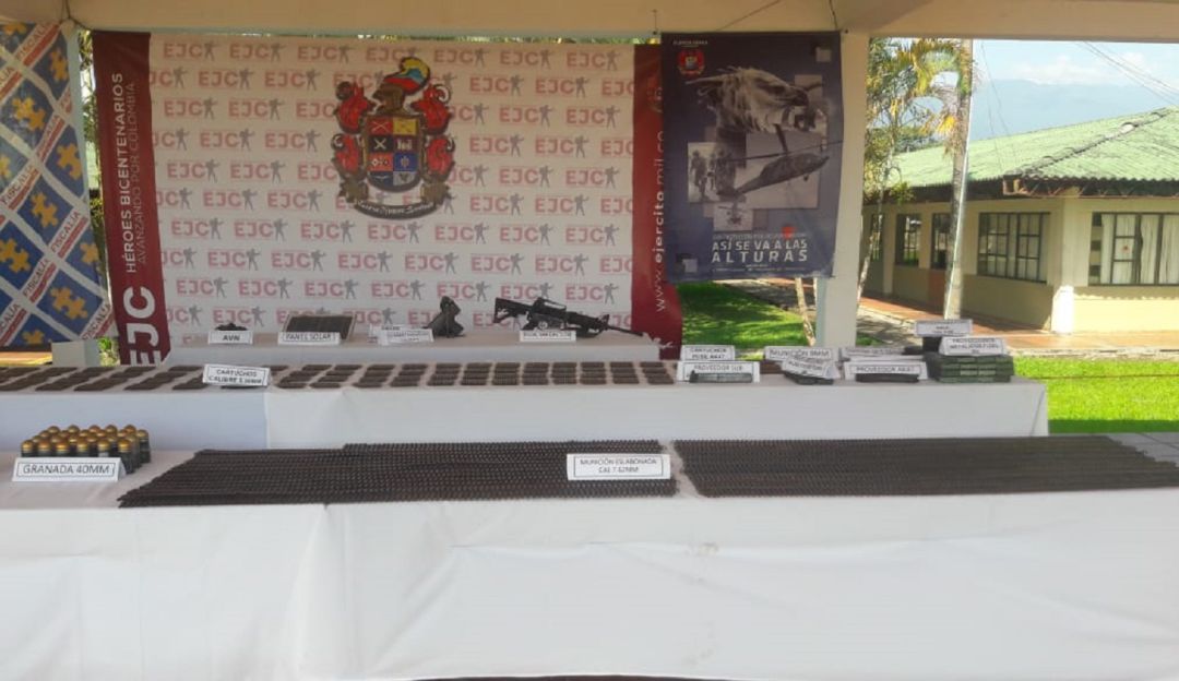 Armas sin permisos: Incautado material de guerra en el Putumayo
