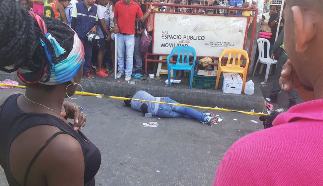Asesinan a joven venezolano a la altura del mercado de Bazurto en Cartagena: Asesinan a joven venezolano a la altura del mercado de Bazurto en Cartagena