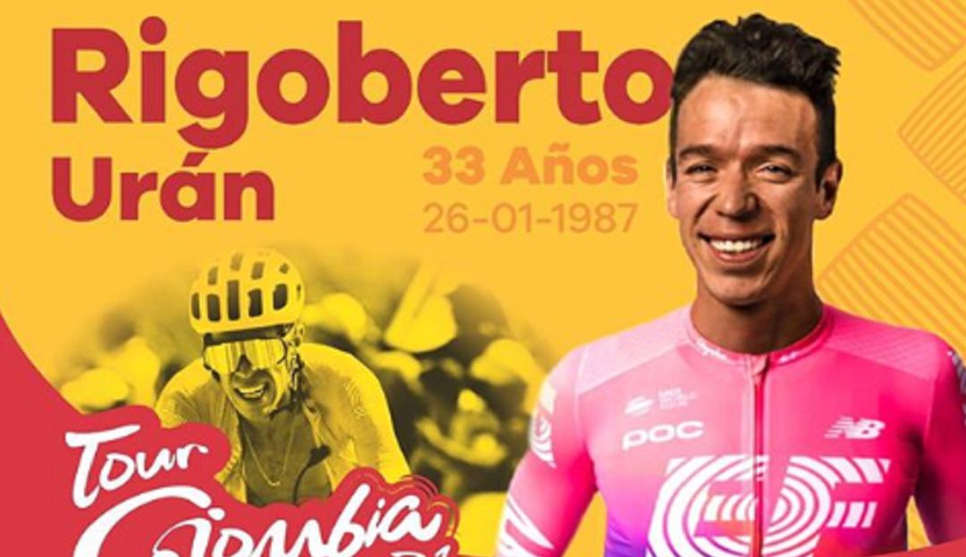 Rigoberto Urán en el Tour Colombia: ¡Confirmado! Rigoberto Urán correrá el Tour Colombia 2020