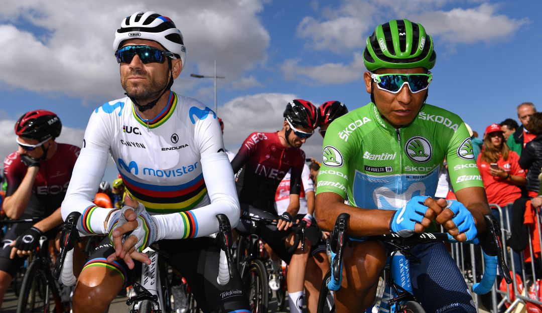 Alejandro Valverde y Nairo Quintana: Alejandro Valverde y su admiración hacia Nairo "por sus cojones"