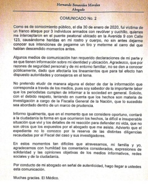 Testimonio médico que asesinó a ladrones: ¡Querían pegarme un tiro y meterme a un carro! Dijo el médico Testimonio médico que asesinó a ladrones: ¡Querían pegarme un tiro y meterme a un carro! Dijo el médico