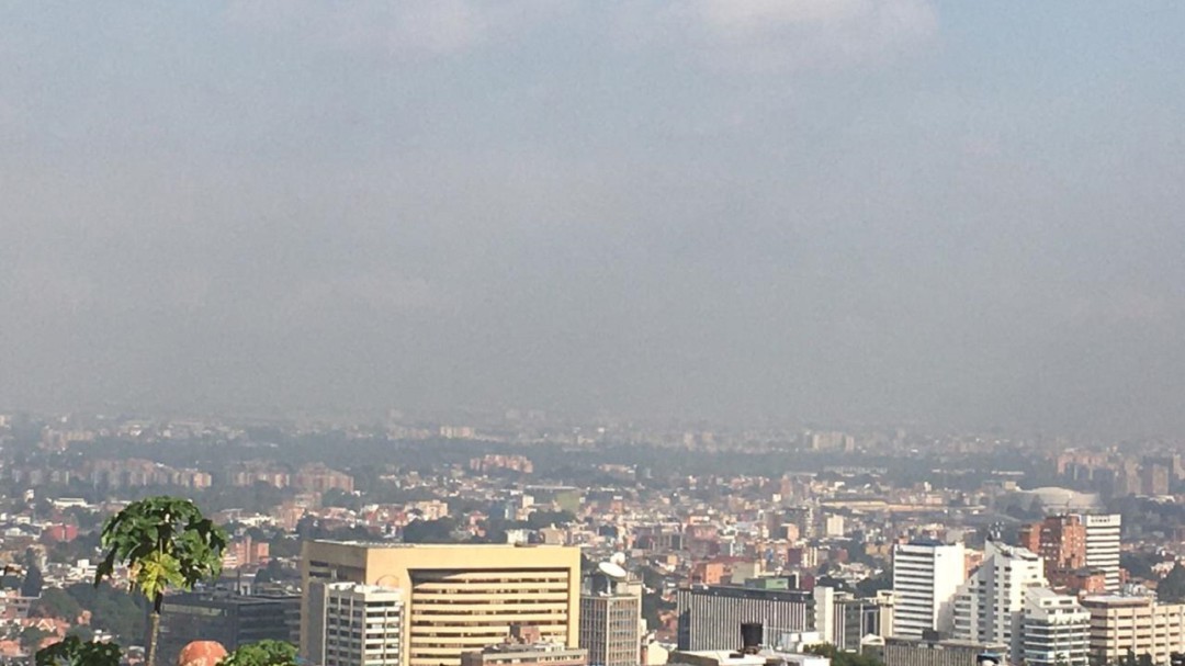 En un 47% bajó la contaminación del aire en Bogotá