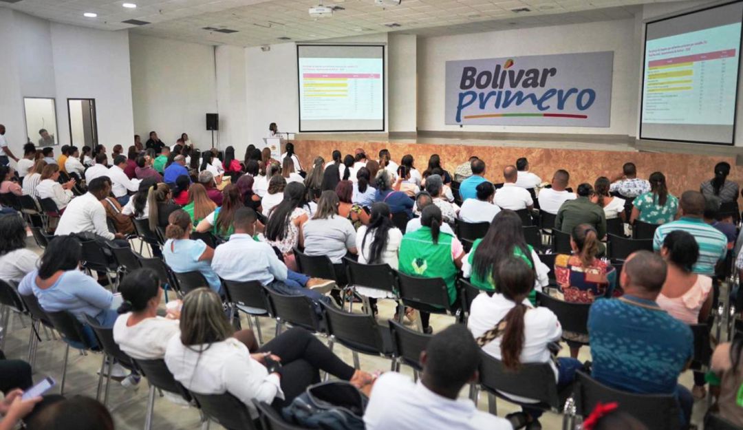 Plan de Desarrollo de Bolívar: Lleno total en Mesas Sectoriales de Plan de Desarrollo de Bolívar