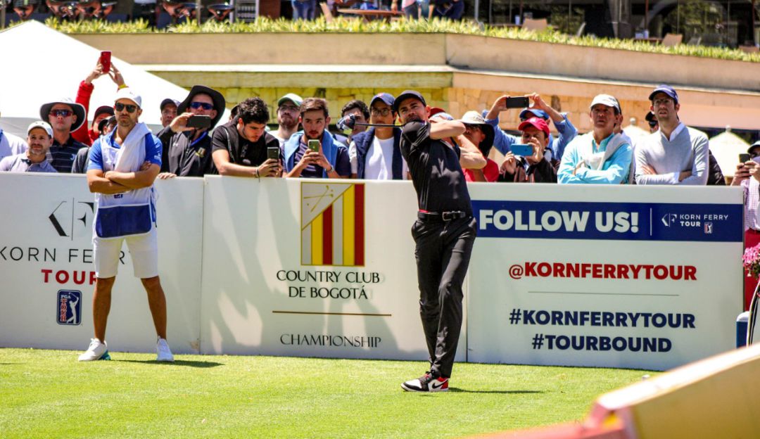 Torneo de Golf en Bogota Korn Ferry Tour: Camilo Villegas sigue líder en el Country Club de Bogotá Championship