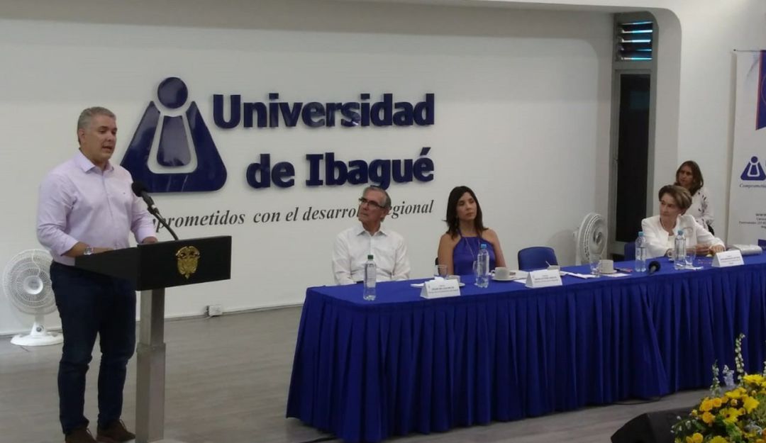 Iván Duque en Ibagué