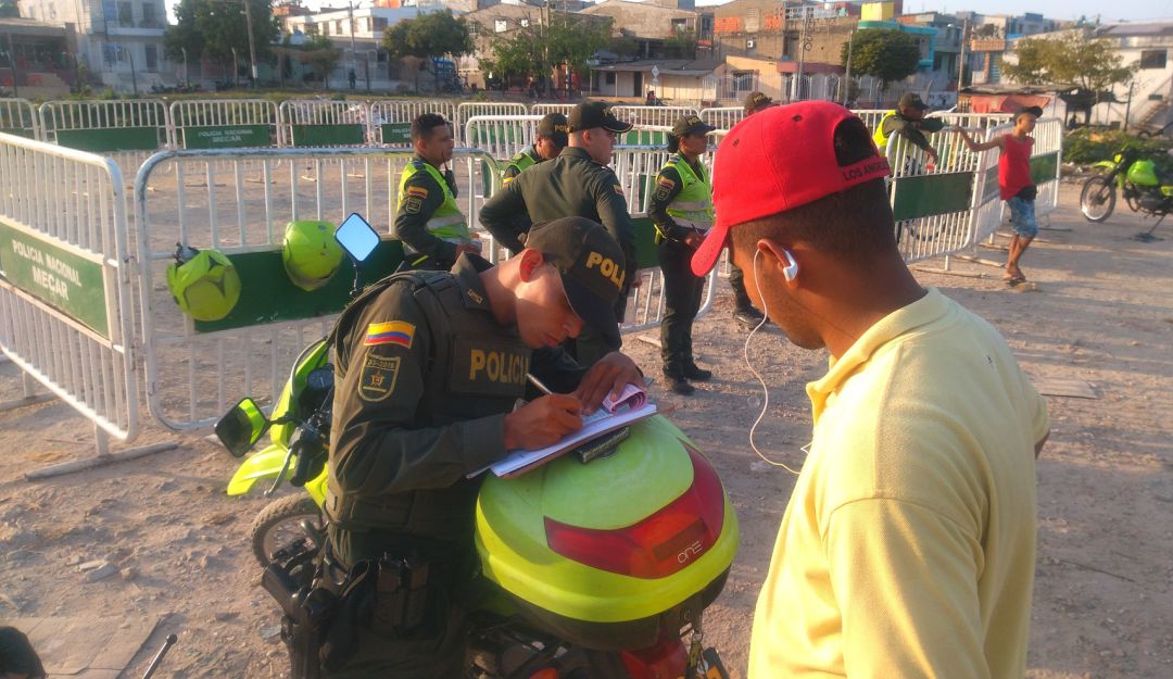 Policía en Cartagena: Policía de Cartagena captura 97 delincuentes en operativos de control
