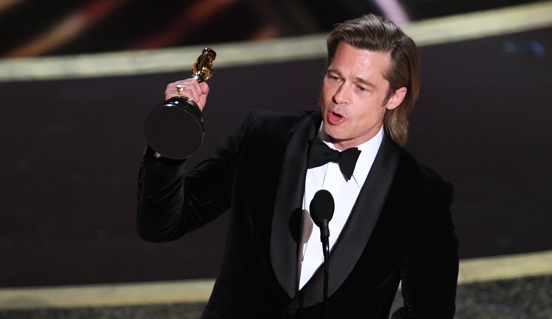 Brad Pitt Premios Oscar como actor de reparto: Brad Pitt:"Para mis hijos que motivan todo lo que hago"