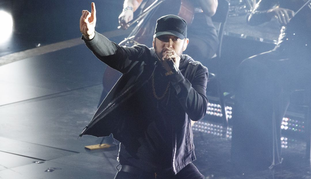 Eminem en los Premios Oscar: ¿Lo extrañaba? Eminem regresó a los Óscar con una brillante presentación