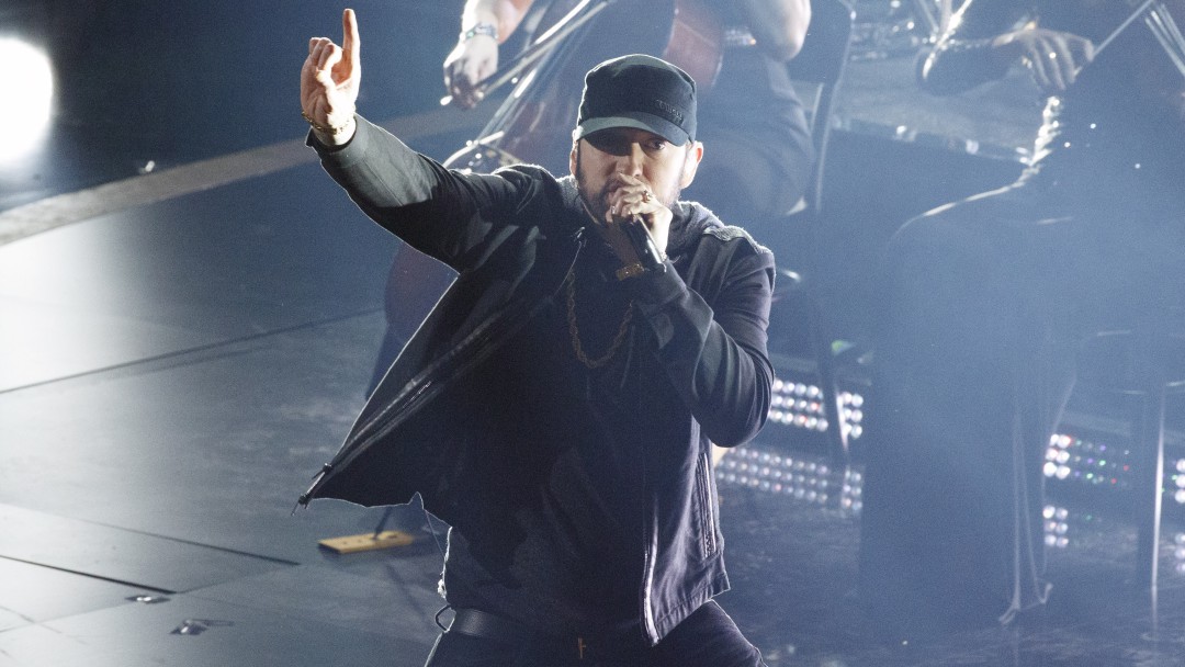 ¿Lo extrañaba? Eminem regresó a los Óscar con una brillante presentación