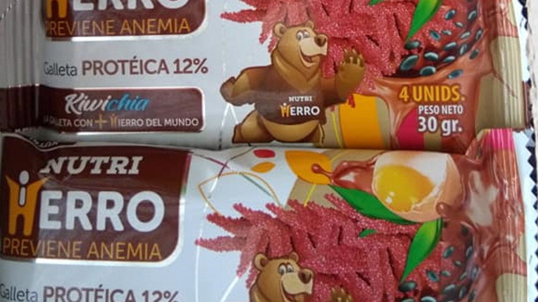 Las galletas que curan la anemia
