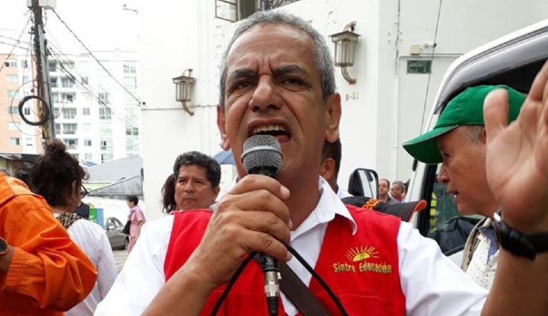 Efraín Sánchez, presidente CUT Tolima