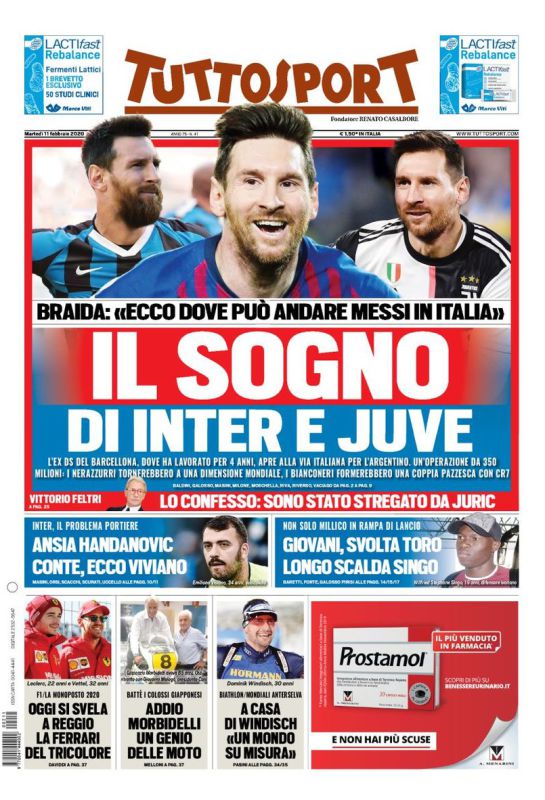Lionel Messi rumbo a Italia: “El sueño del Inter y la Juve”, dos grandes de la Serie A quieren a Messi Lionel Messi rumbo a Italia: “El sueño del Inter y la Juve”, dos grandes de la Serie A quieren a Messi