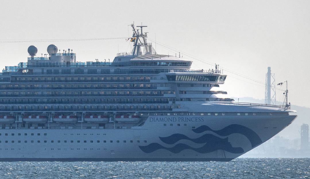 Crucero en Japón en cuarentena por coronavirus: Confirman 174 casos de COVIR-19 a bordo de crucero en Japón