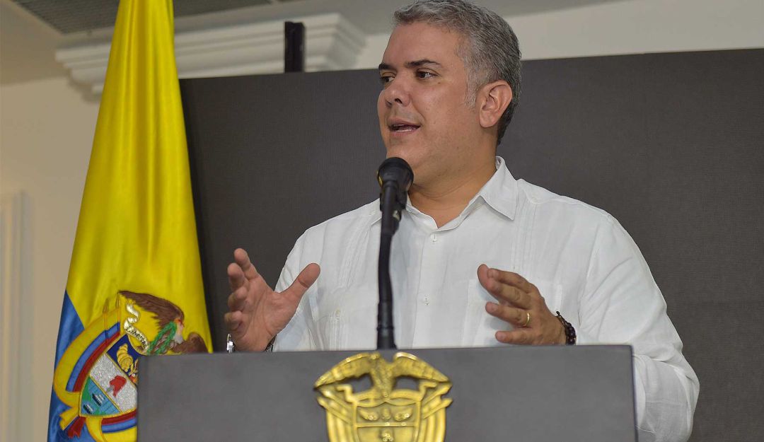 Colombia no para ante las amenazas de paros armados: Iván Duque