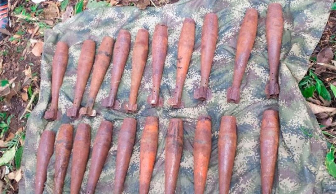 Guerrilla: 840 granadas tenía listas la guerrilla para ejecutar atentados en el Cauca