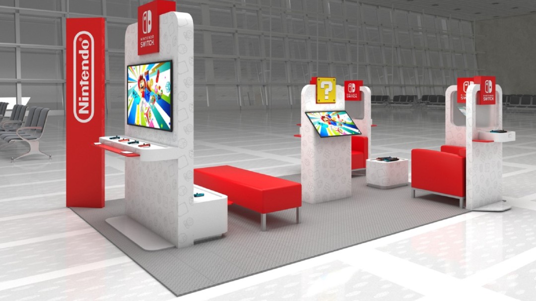 Para quemar tiempo Nintendo pone a jugar a viajeros en los aeropuertos