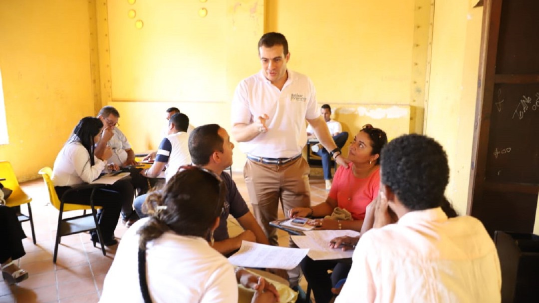 ‘Tu Voz Construye Gobierno’, llegó a Mompox