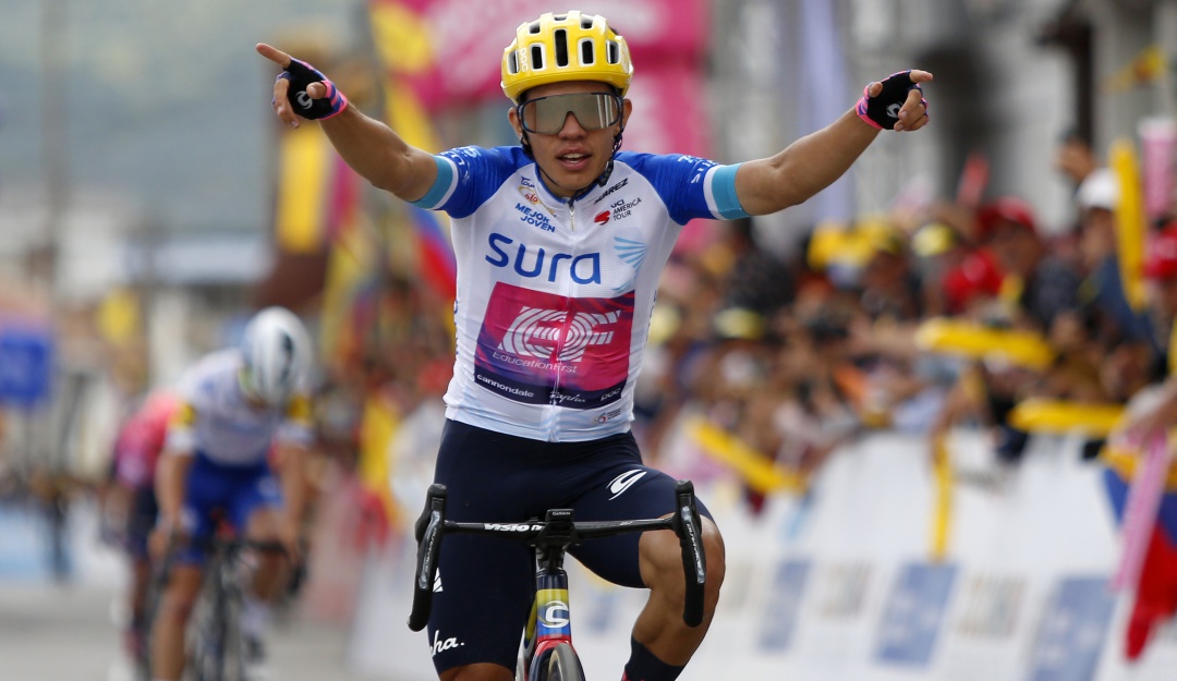 Sergio Higuita cuarta etapa Tour Colombia: Sergio Higuita, victoria en la cuarta etapa y nuevo líder del Tour Colombia