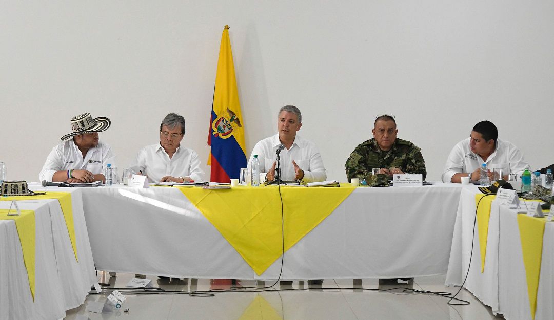 estaciones de policía Montería Montelíbano Presidente Iván Duque: Presidencia cofinanciará dos estaciones de Policía en Córdoba