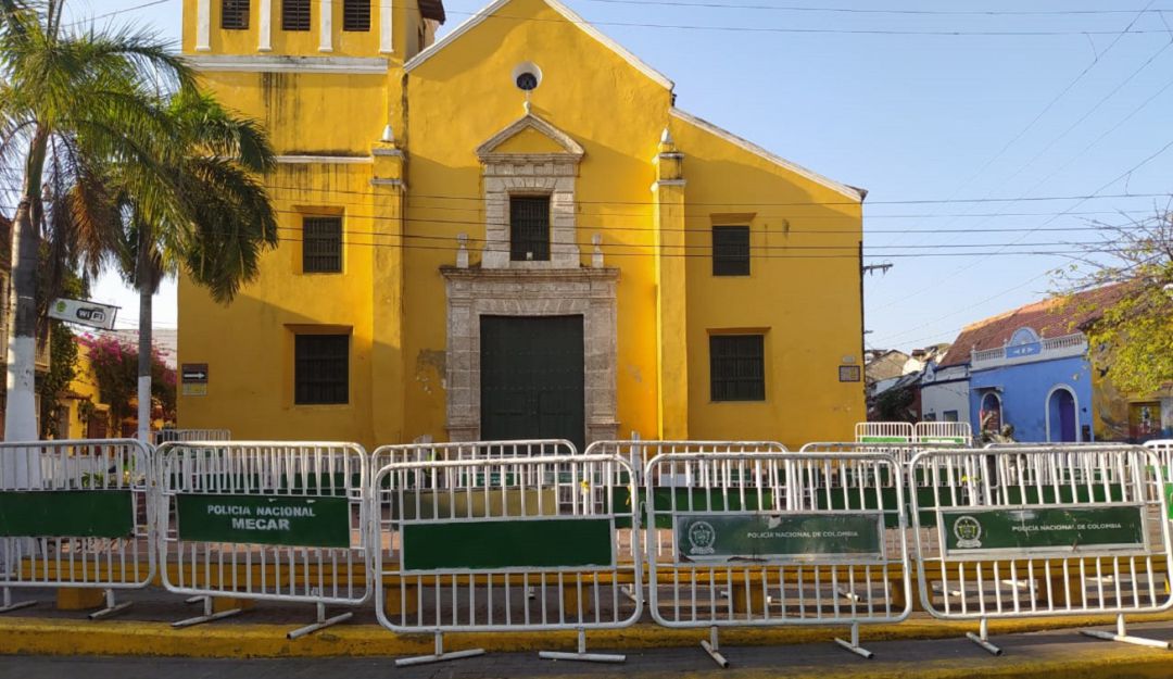 Continuará cerrada emblemática plaza de la Trinidad de Cartagena: Continuará cerrada emblemática Plaza de la Trinidad de Cartagena