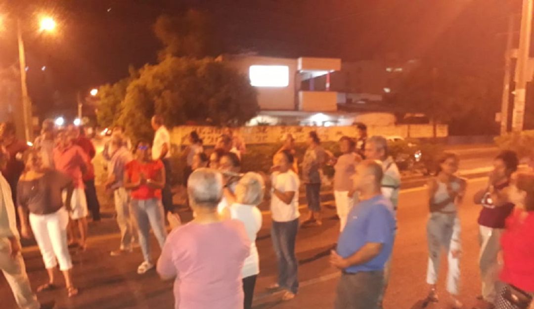 Protestas en el Alto Bosque por atracos en día sin moto: Protestas en el Alto Bosque por atracos en día sin moto