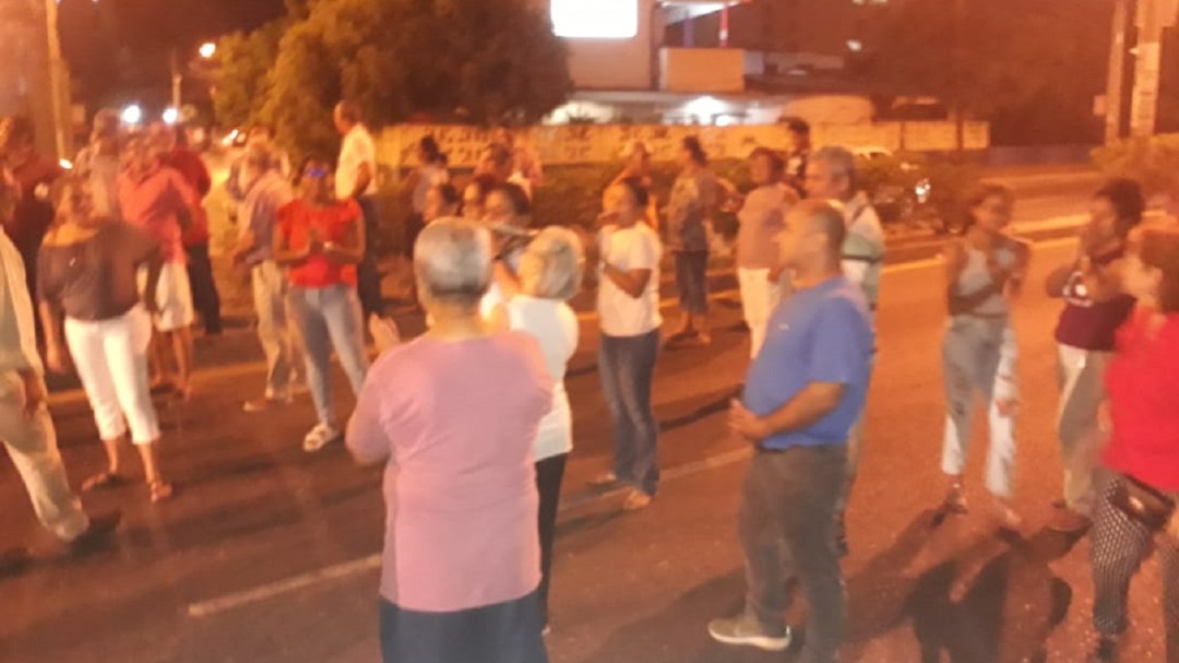 Protestas en el Alto Bosque por atracos en día sin moto