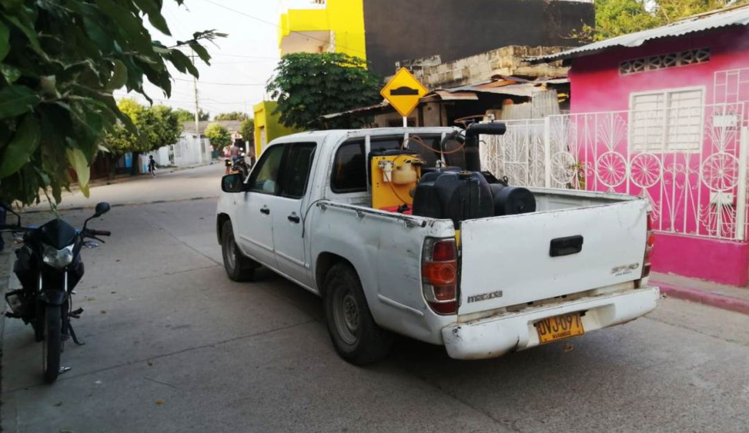 fumigación Magangué: Apertura de ciclo de fumigación en Magangué