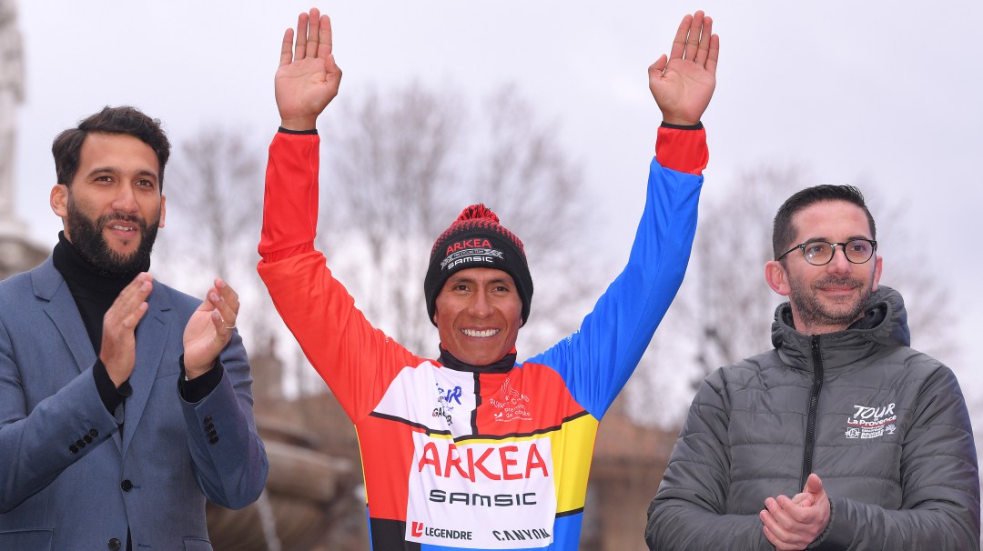 Boyacá celebró el primer triunfo de Nairo Quintana con el Arkea Samsic