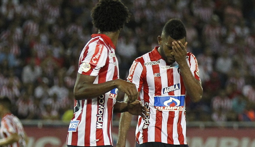 Miguel Ángel Borja Junior Once Caldas: Borja: "Sometimos al rival. Solo necesitamos tener paciencia y equilibrio"